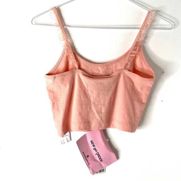 New Girl Order Bad Cherry Pink Cropped Tee NWT - Picture 8 of 10